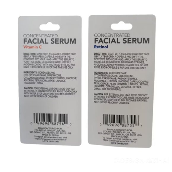 B Pure Concentrated Vitamin C Facial Serum + Retinol Serum 20 Total - Picture 4 of 4